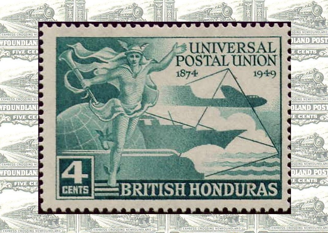 1949 British Empire Omnibus UPU Stamps